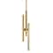 Afx Indra 4" LED Pendant - Satin Brass IDRP04LAJD1SB - alternate 3